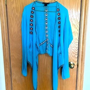 **3/$15** Rock and Roll Cowgirl. Size large top.